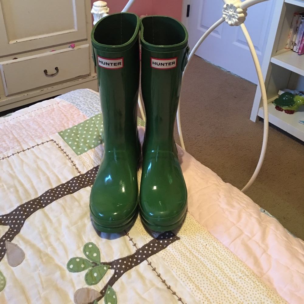 Tall Hunter Boots.