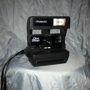 Polaroid one step camera