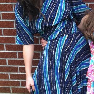 Knit fabric Anthropologie dress