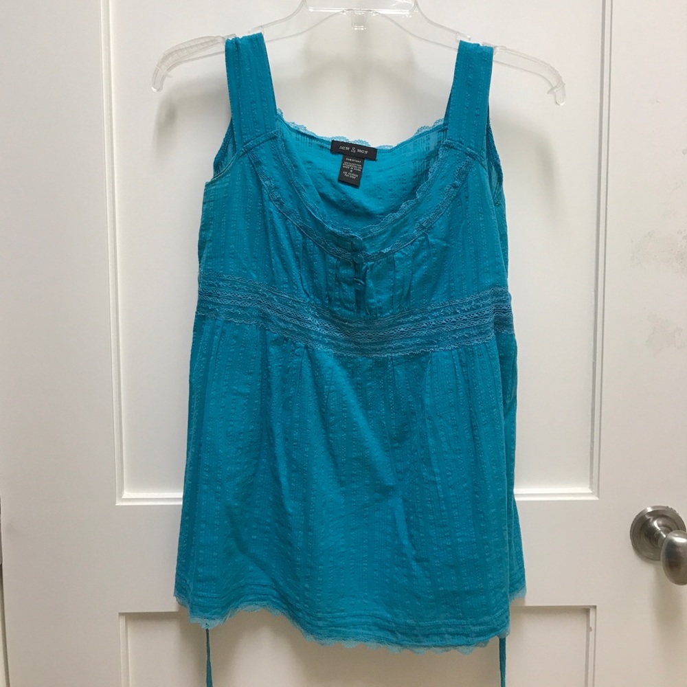 Blue Sam and Max blouse