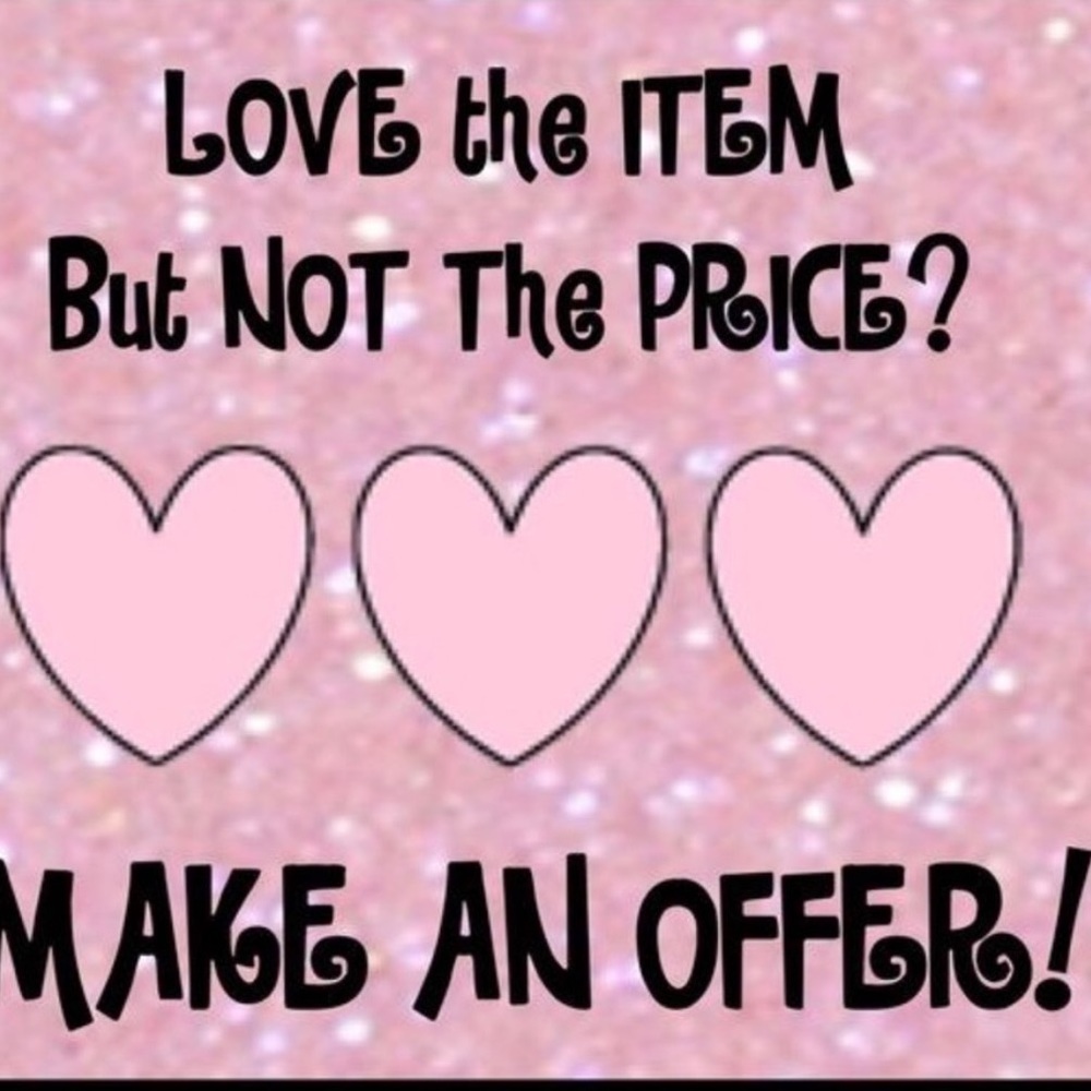 Make me an offer💗💗💗