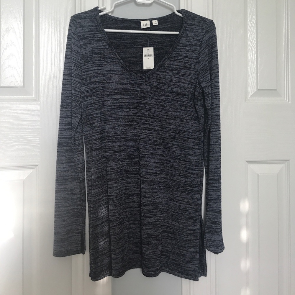 Heather blue GAP tunic