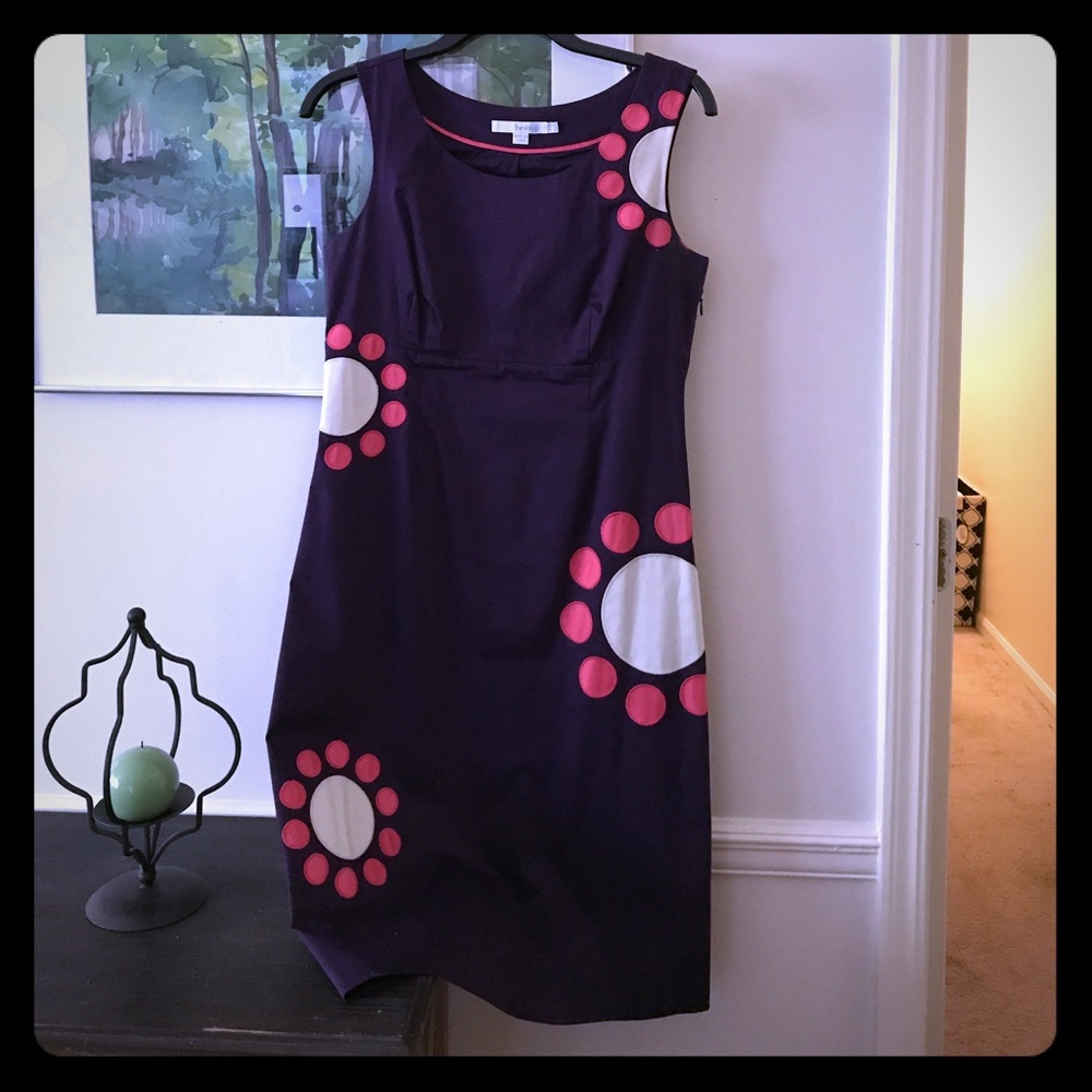 Precious Retro-look Purple Boden Sundress