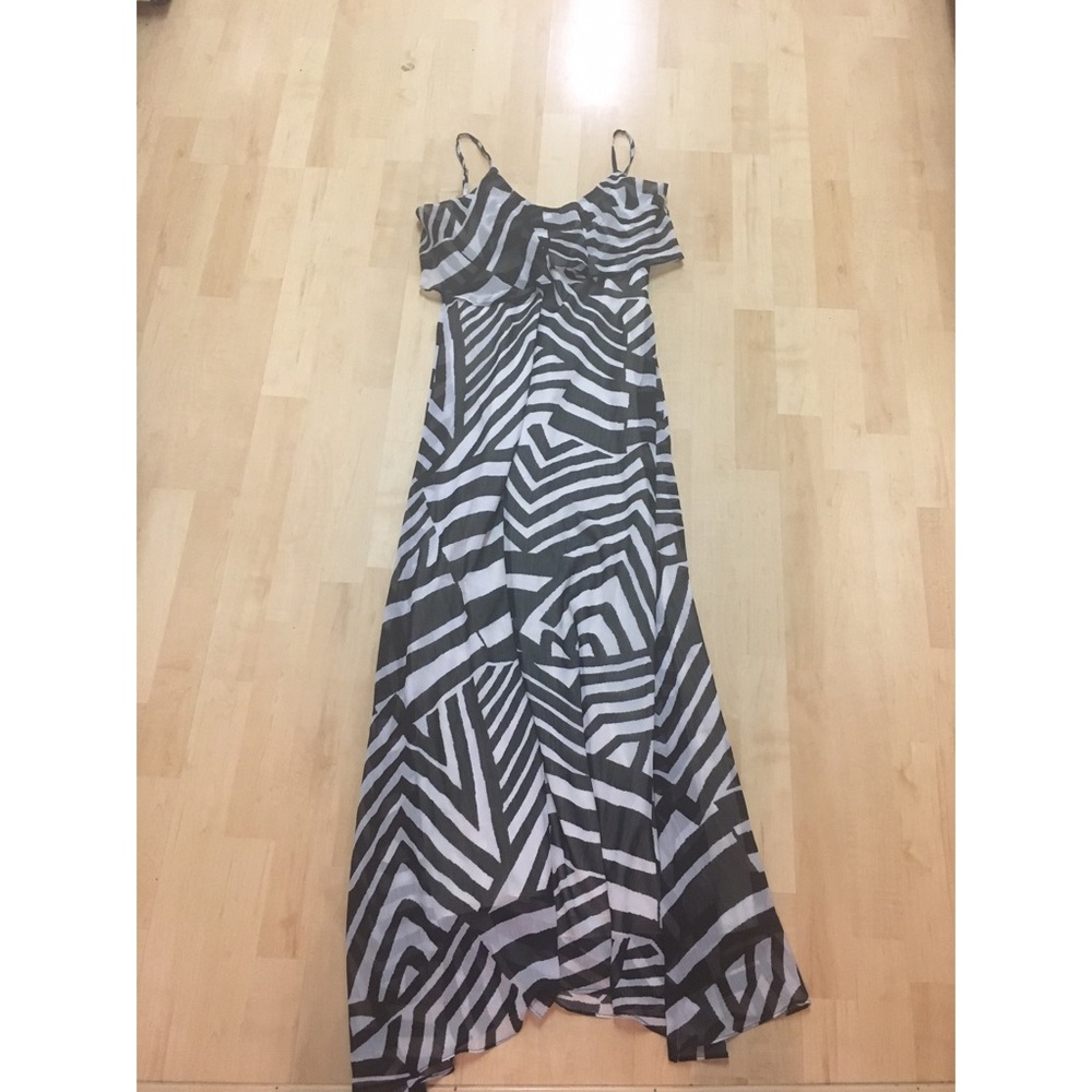 NWT Black and White Maxi