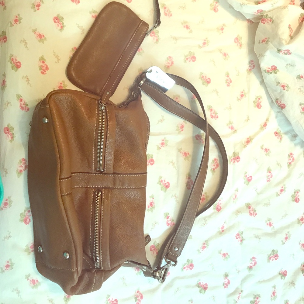 Tignanello purse and wristlet