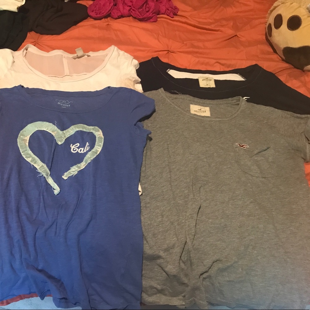 Four shirts