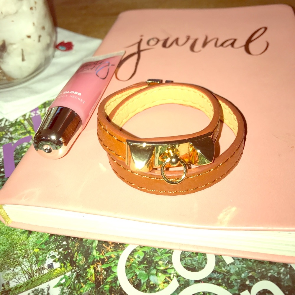 Final sale! Faux Hermes Wrap Bracelet