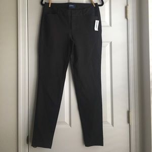 Old navy mid rise pixie pants  in charcoal