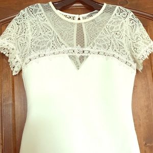 Lace detailed blouse
