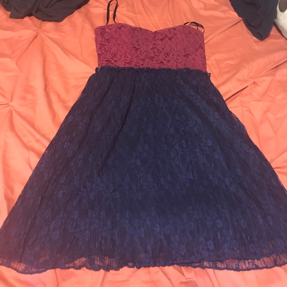 Strapless sun dress