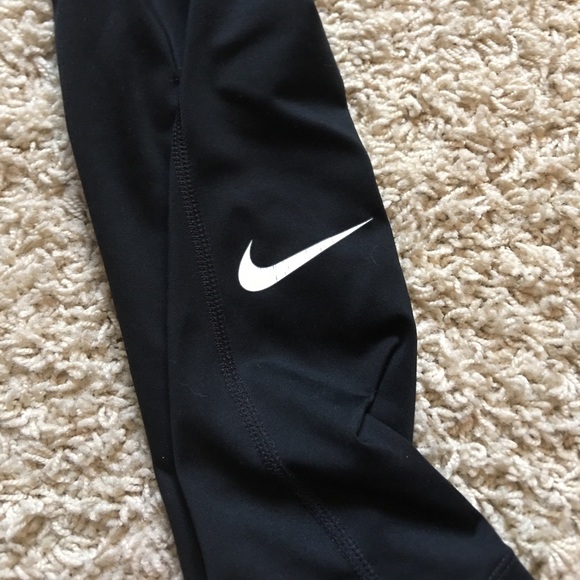Black Full Length Nike Pros - Picture 2 of 3