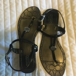 Coach sandals size 8