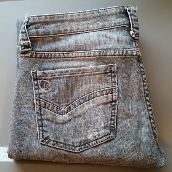 See Thru Soul Denim - Blue boot cut jeans size 28 stonewashed