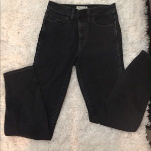Madewell 10" high riser skinny