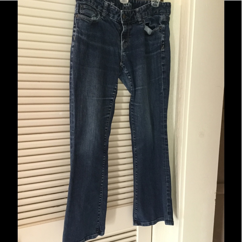 Ann Taylor Loft Boot-Cut Jeans