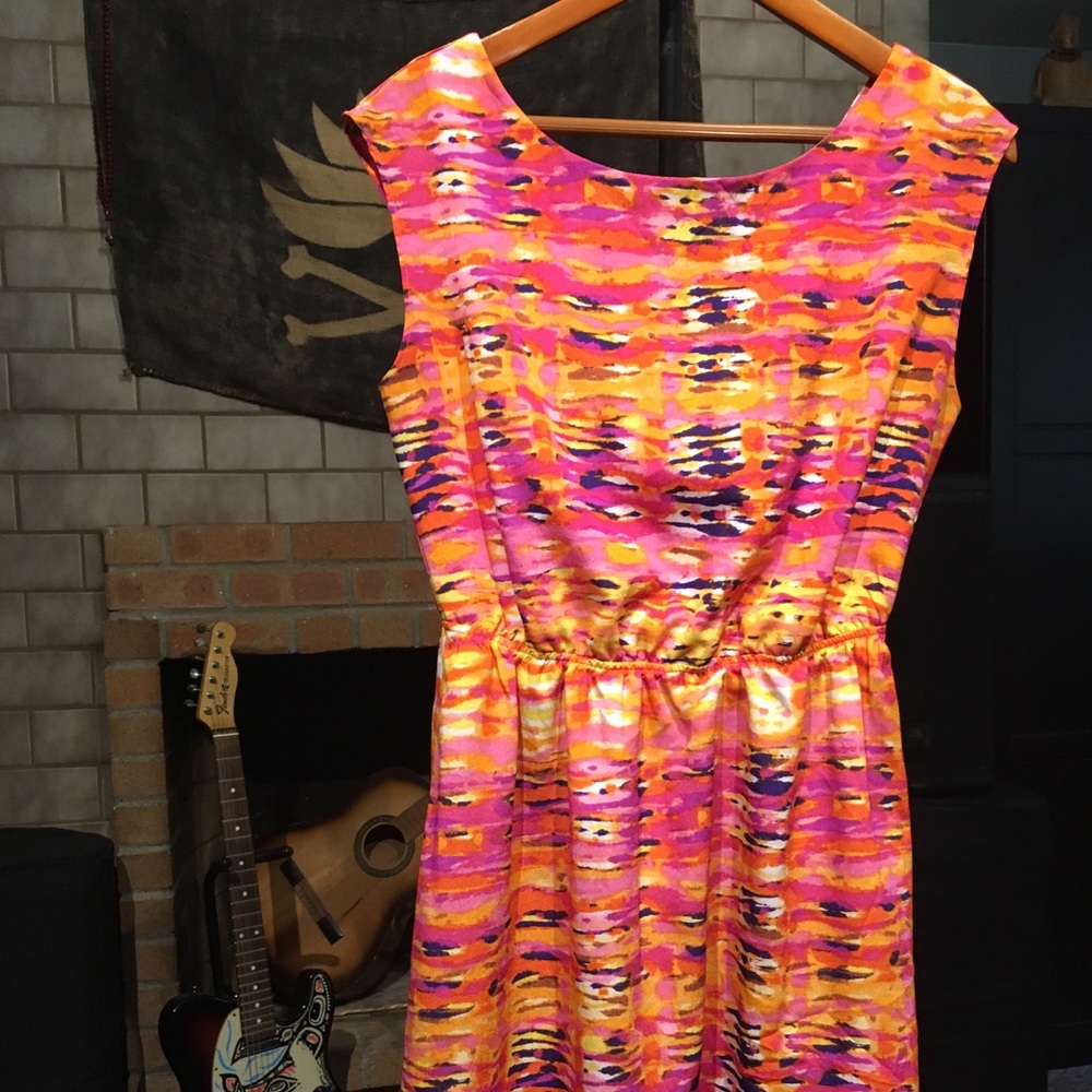 Paper Doll Sleeveless Dress with Cutout