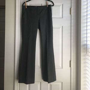 Express columnist cut dress pants in grey