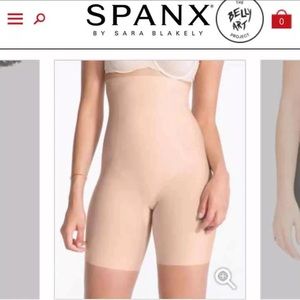 SPANX | Intimates & Sleepwear | Spanx High Waisted Mid Thigh Shorts
