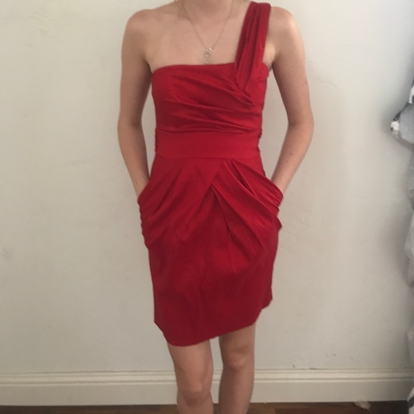 Red Homecoming Dress - Picture 1 of 4