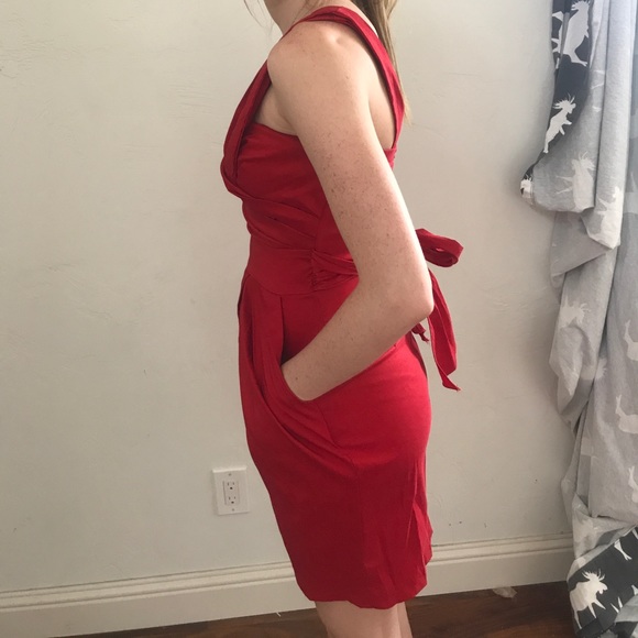 Red Homecoming Dress - Picture 4 of 4