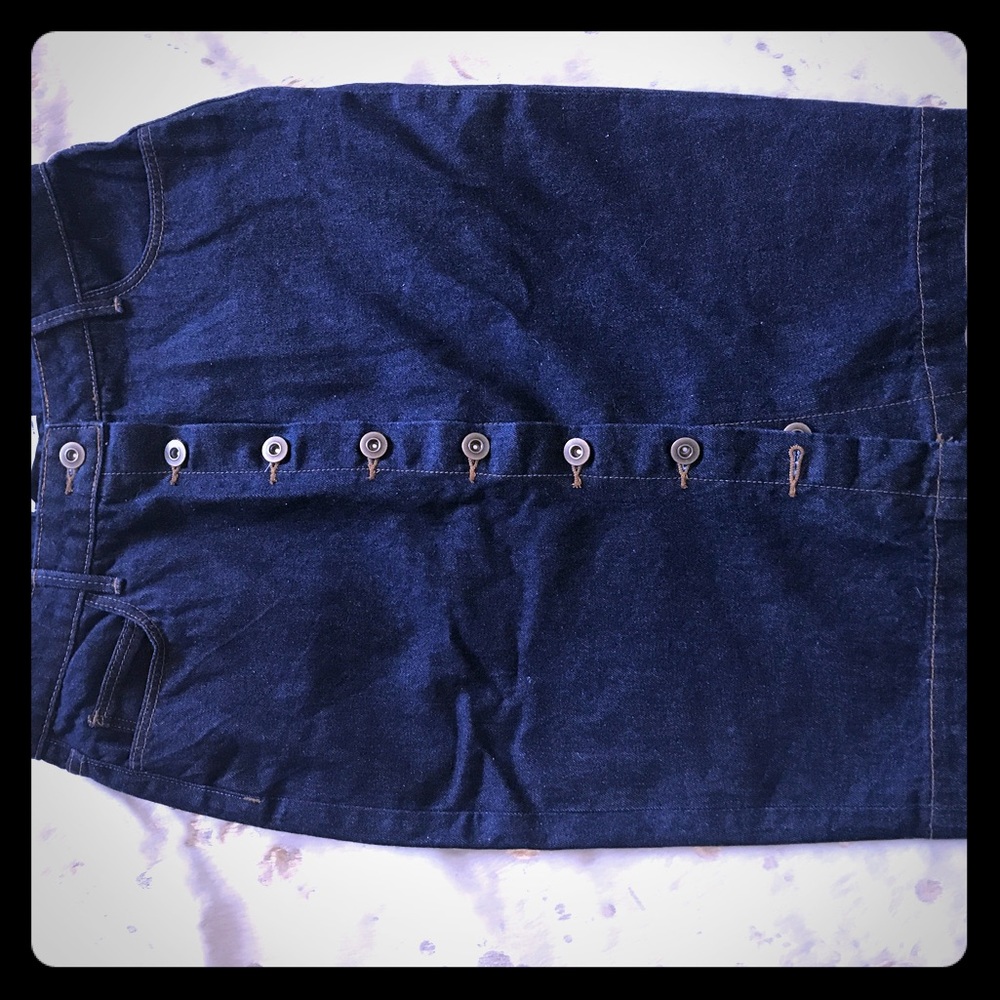 New with tags on denim skirt
