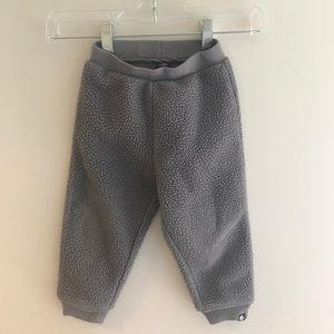 Cheap Monday Gray Fleece "Baby Teddy" Pants