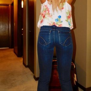 Joe's jeans women's dark shade straight leg fitted