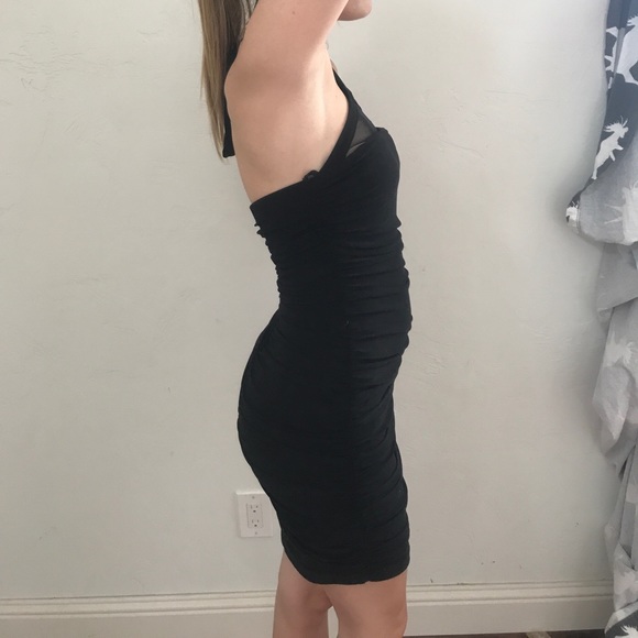 Black Cocktail Dress - Picture 2 of 4