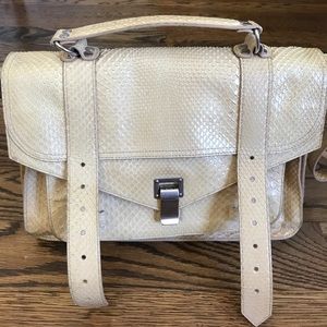 Proenza Schouler PS1 medium in 100% python.