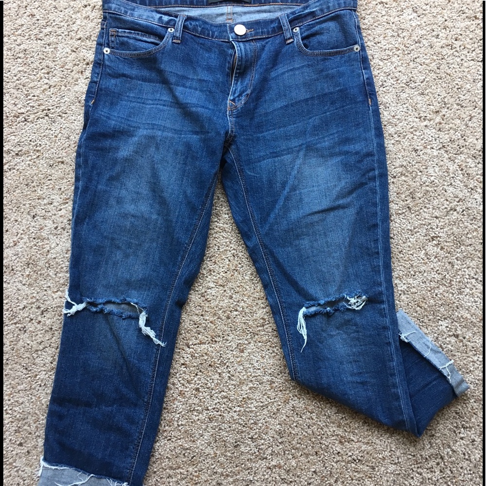 Express high waisted girlfriend jean