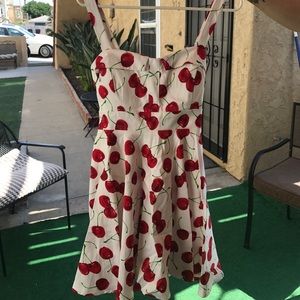 Cherry Swing Dress