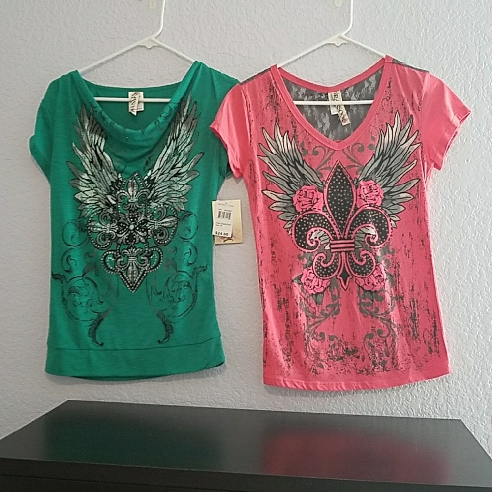 2 shirts