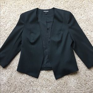 NWOT cropped Express blazer