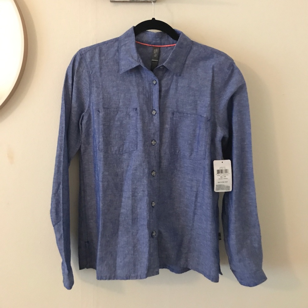 Mountain Hardwear Ladies denim button down