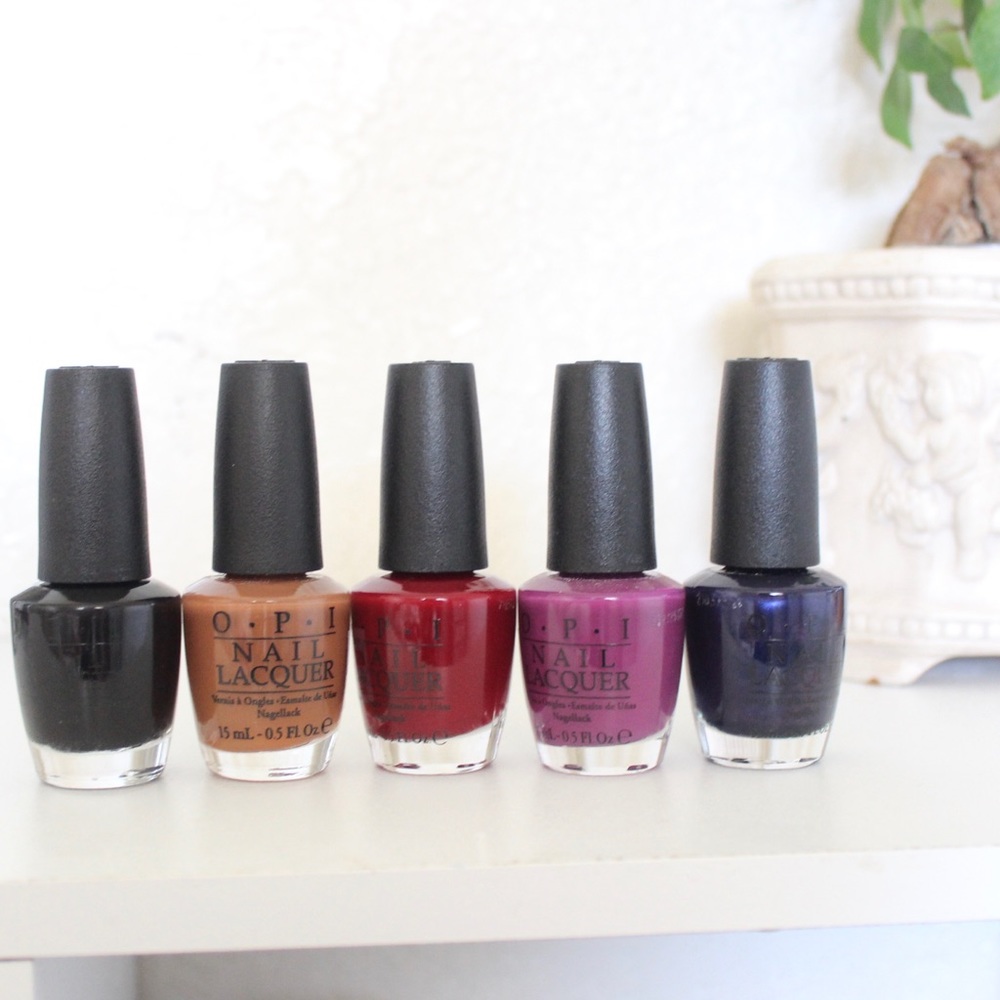 OPI Fall Nail Polish Set.