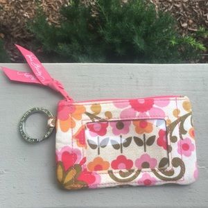 Vera Bradley Zip ID Case!!