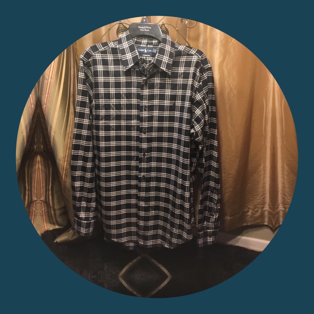 Ralph Lauren classic long sleeve button shirt