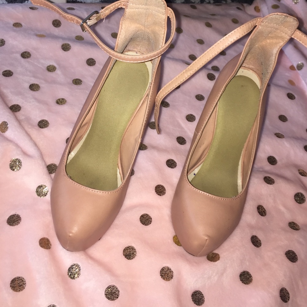 Pink 6inch heels for sale !!!!