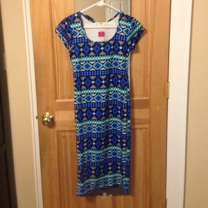 Derek Heart midi dress