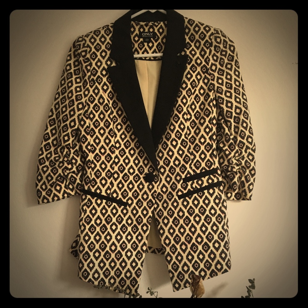 One button Blazers