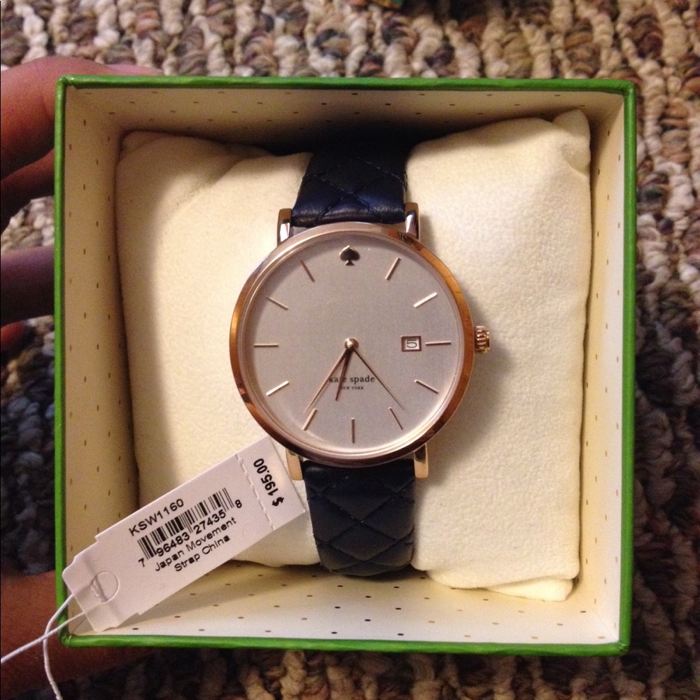 Kate spade newyork grand metro watch blue