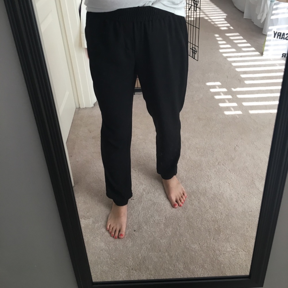 BR Dressy Black Jogger Pants
