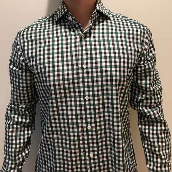 Hugo Boss Other - Hugo boss green plaid shirt