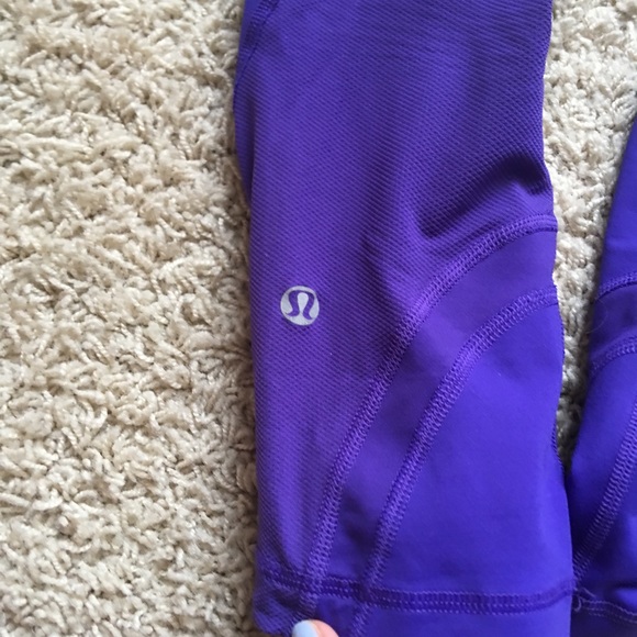 Purple Lululemon Leggings - Picture 4 of 4