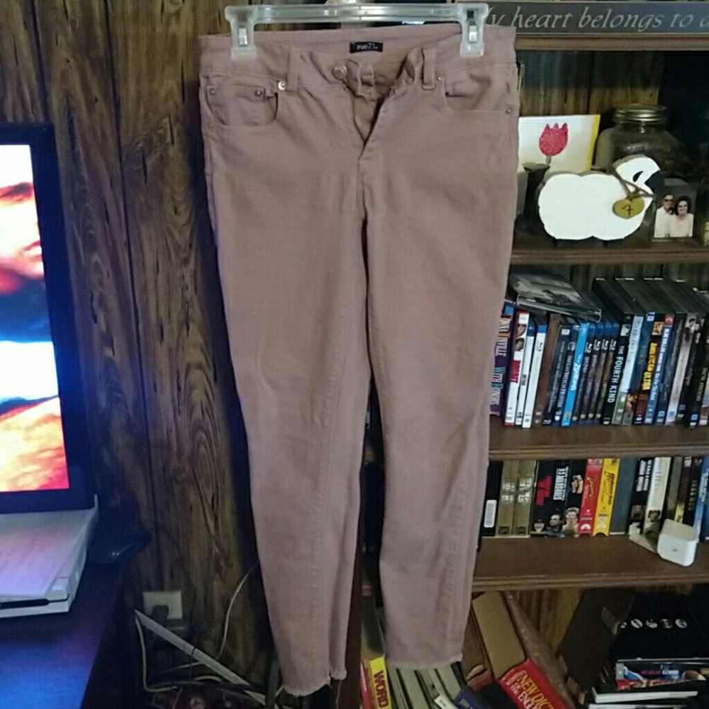 Skinny long jeans