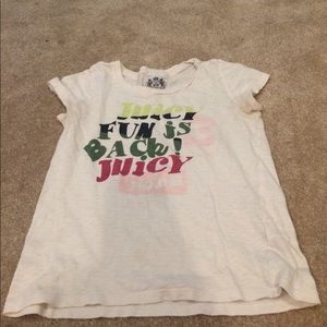 A juicy couture short sleeve