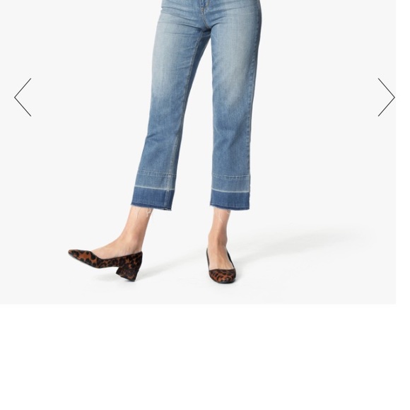 Joes Jeans Distressed Cropped Boyfriend w/ Hem - Picture 2 of 8