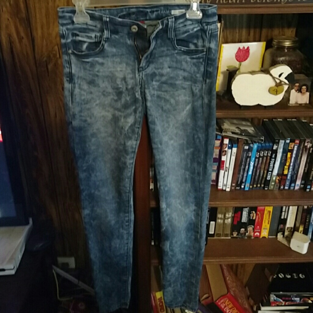 Long skinny jeans