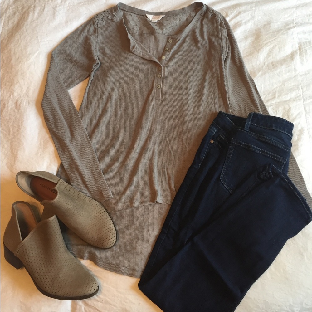 Lace thermal top