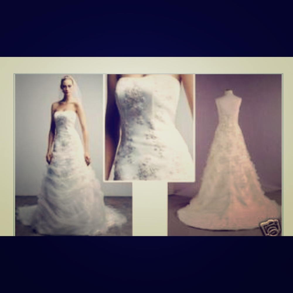 Beautiful A-Line Wedding Gown